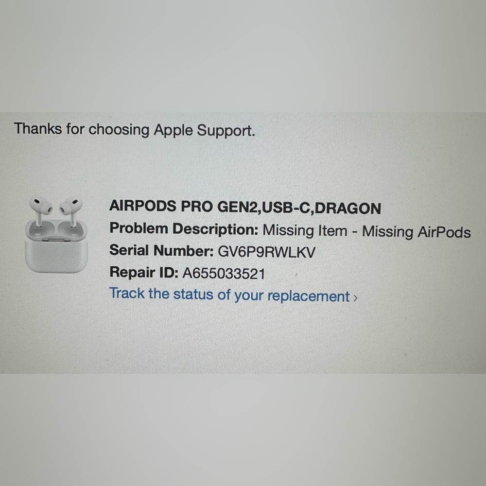 Left AirPods Pro 2nd Gen. replacement
